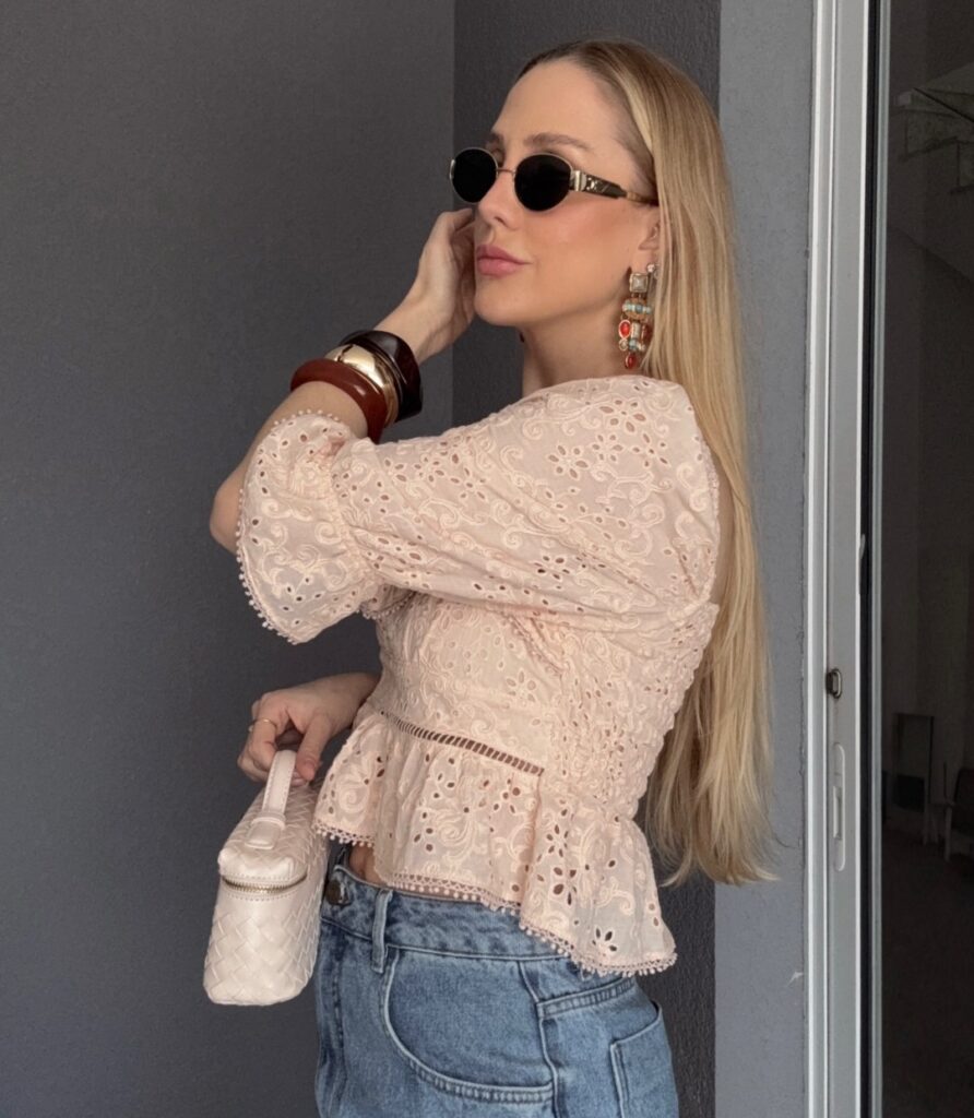 Blusa Laise Rosé