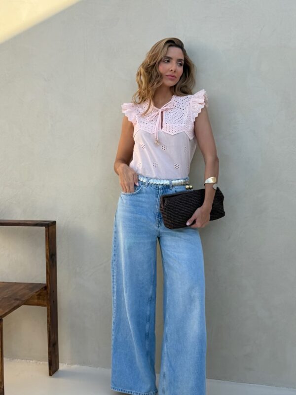 Blusa Rosa Delicada