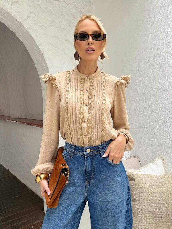 Camisa Bege Texturas