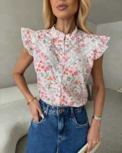 Camisa Floral Babadinhos