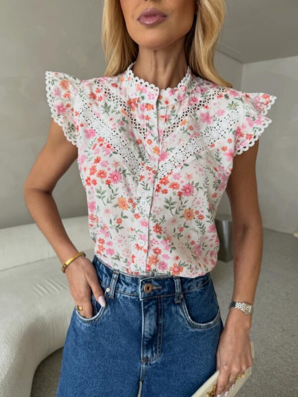 Camisa Floral Babadinhos