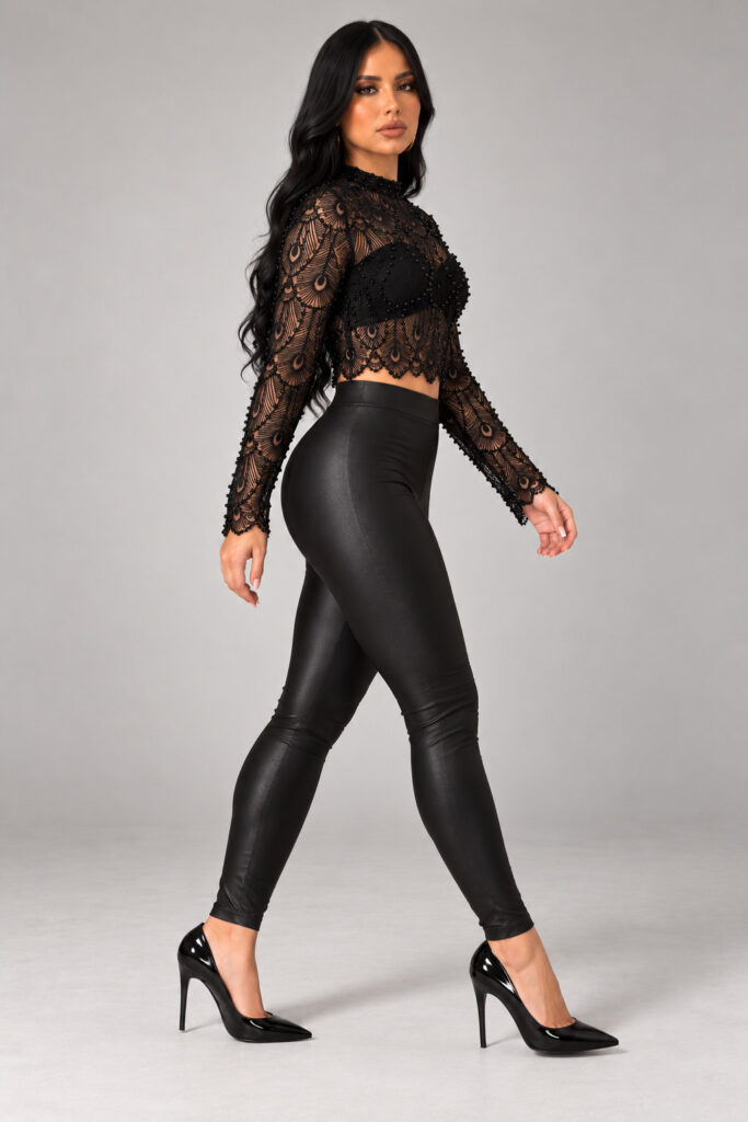 Conjunto Pérolas Black