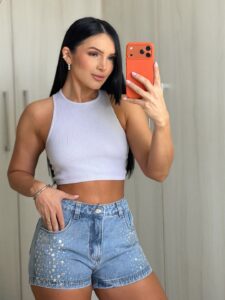 Short Jeans com Brilho