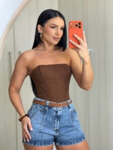 Short Jeans com Cinto