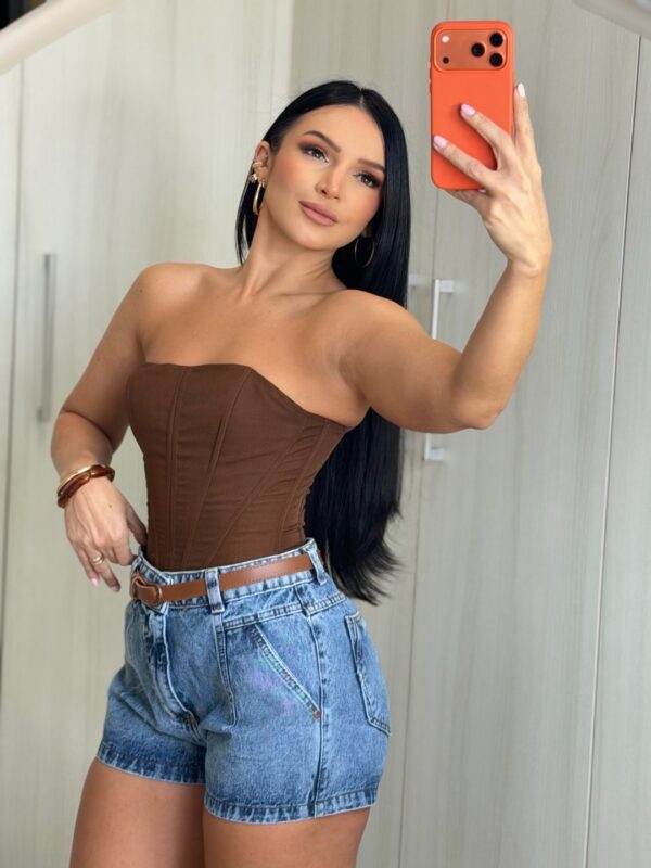 Short Jeans com Cinto