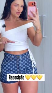 Short Jeans Poá
