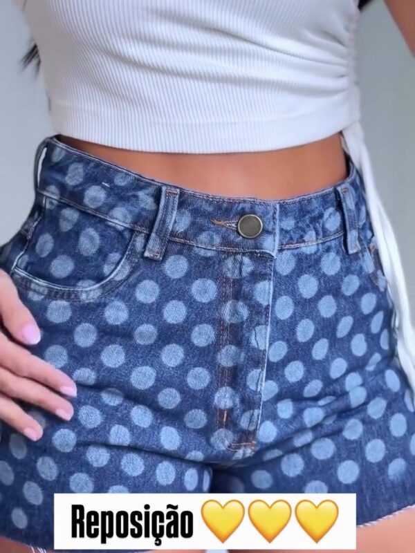 Short Jeans Poá