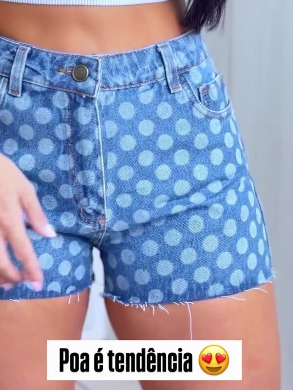 Short Jeans Poá