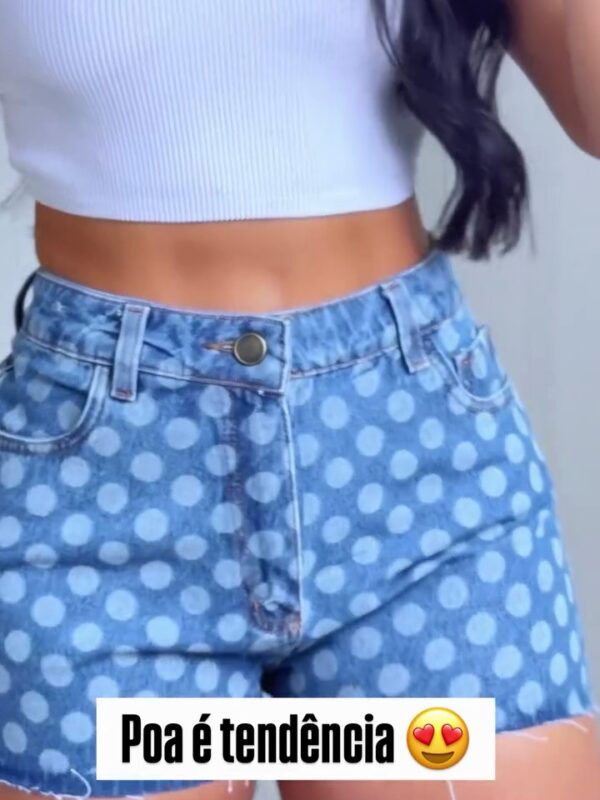 Short Jeans Poá